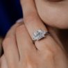 Кольцо GIA 3,04 ct D/VVS2 Princess Cut diamond(15973) №3