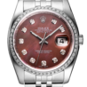 Швейцарские часы Rolex Datejust 36mm Pearl Diamond Dial Custom 116200(12732) №1