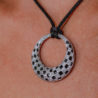 Подвеска No name Hand Made Round Onyx & Diamonds(12928) №3