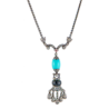 Колье No name Art Deco Turquoise & Diamonds & Onyx(56197) №1