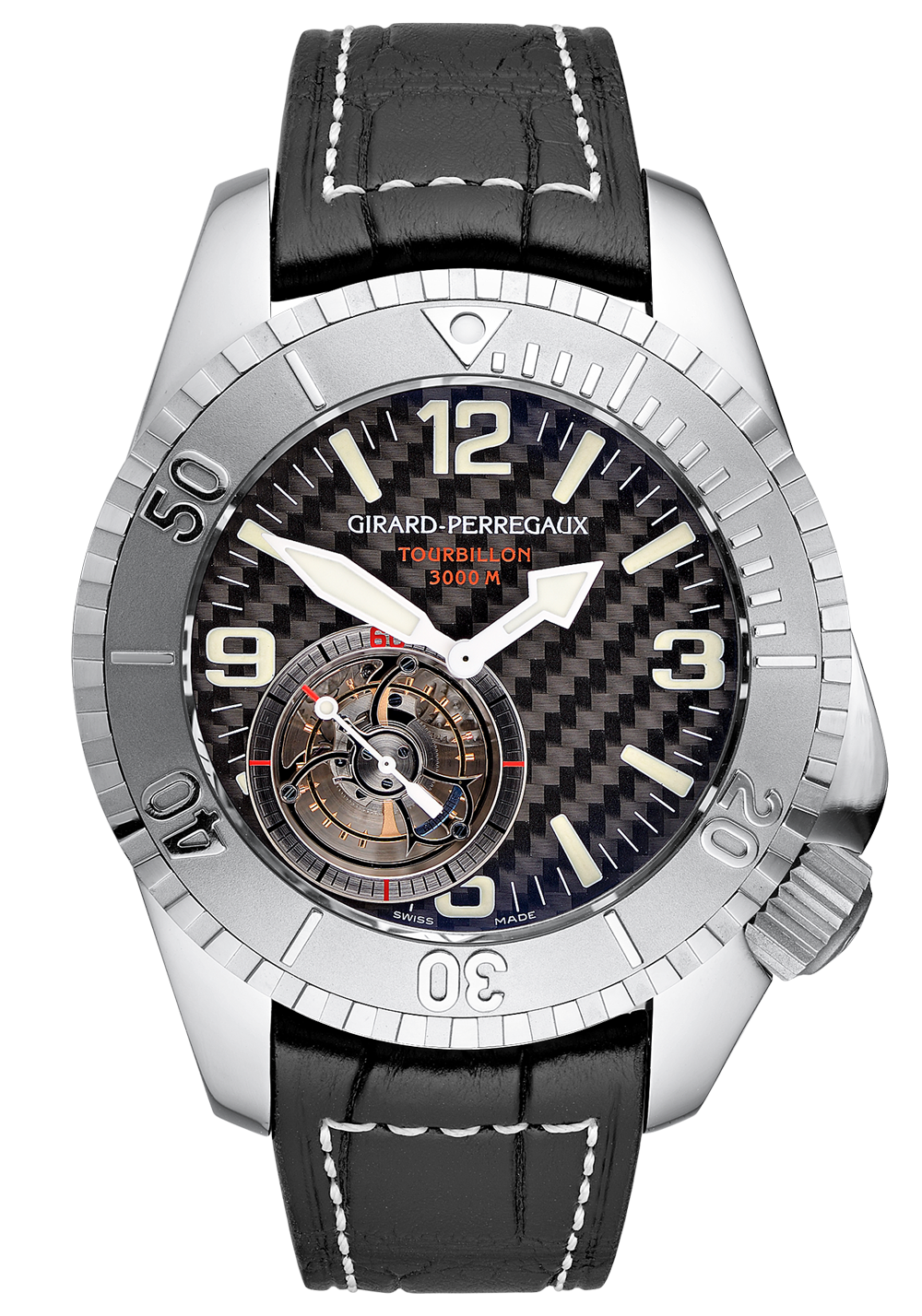 Швейцарские часы Girard-Perregaux Sea Hawk Tourbillon 99940(12855) №3