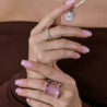 Кольцо H.Stern Cobblestone Amethyst & Quartz(49275) №4