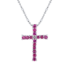 Крест Ralfdiamonds Rose Sapphire Mini Cross RDP(16873) №1