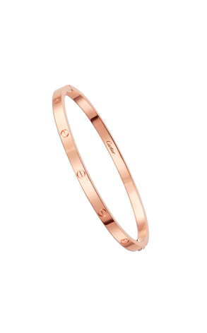 Браслет Cartier Love Small Model Rose Gold (SIZE 17) CRB6047317(56086) №4