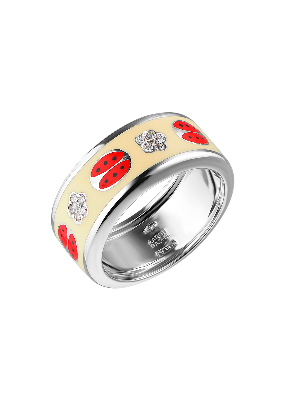 Кольцо Aaron Basha ladyBug Enamel & Diamond(13221) №4