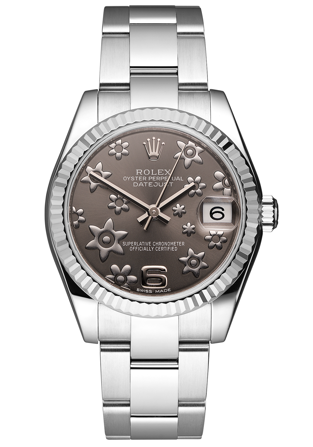 Швейцарские часы Rolex Datejust 31 mm Grey Flower Dial 178274(13339) №3