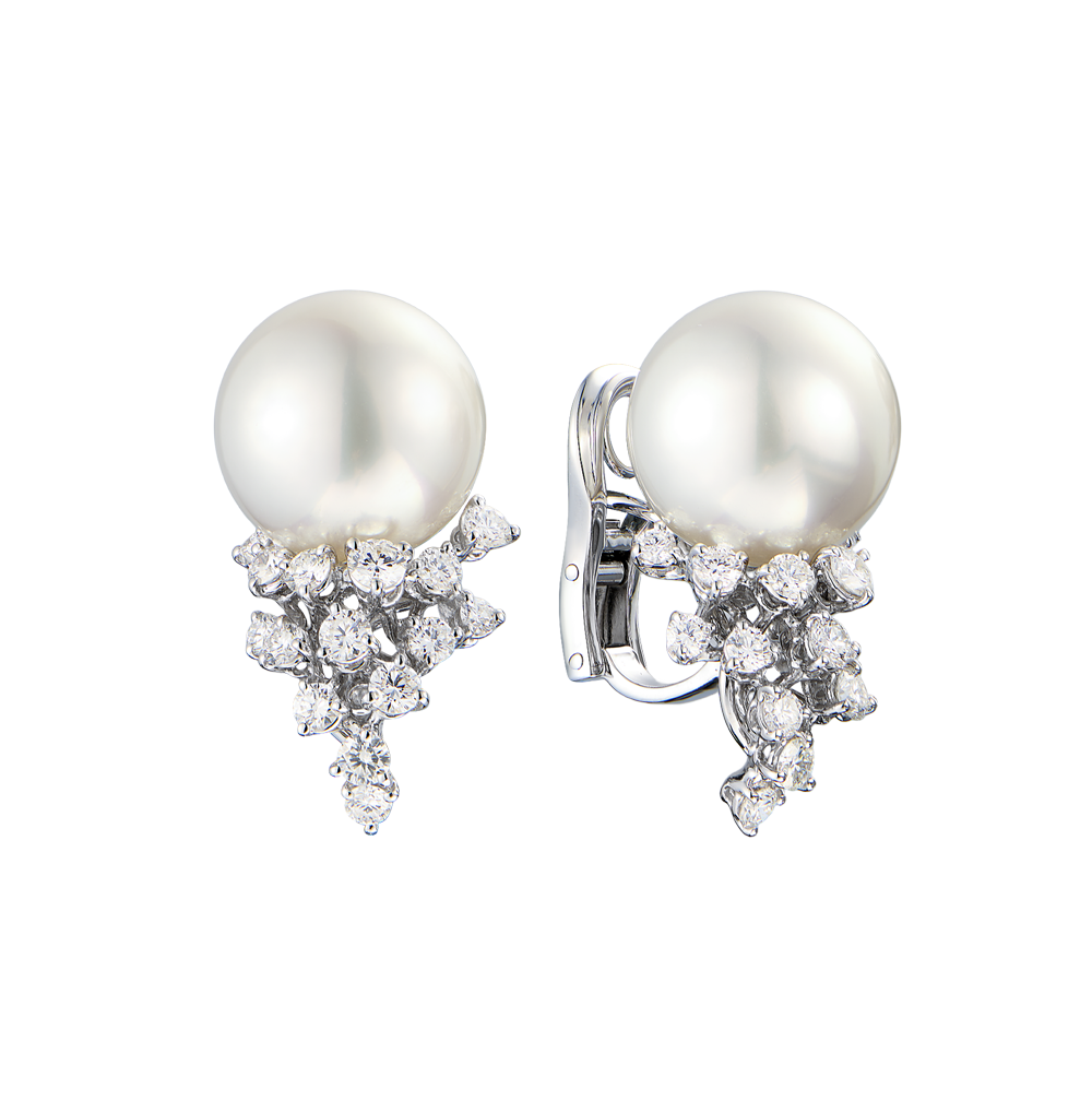 Серьги Mikimoto Classic Collection South Sea 14,6 mm Pearl(56088) №2