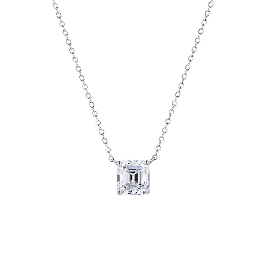 Кулон GIA 3,03 ct H/IF Emerald Cut Diamond(20757) №6