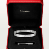 Браслет Cartier Love 4 Diamond White Gold CRB6070117(15670) №3