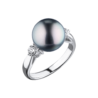Кольцо Mikimoto Black South Sea Cultured Pearl Classic 11,0 мм(17511) №1