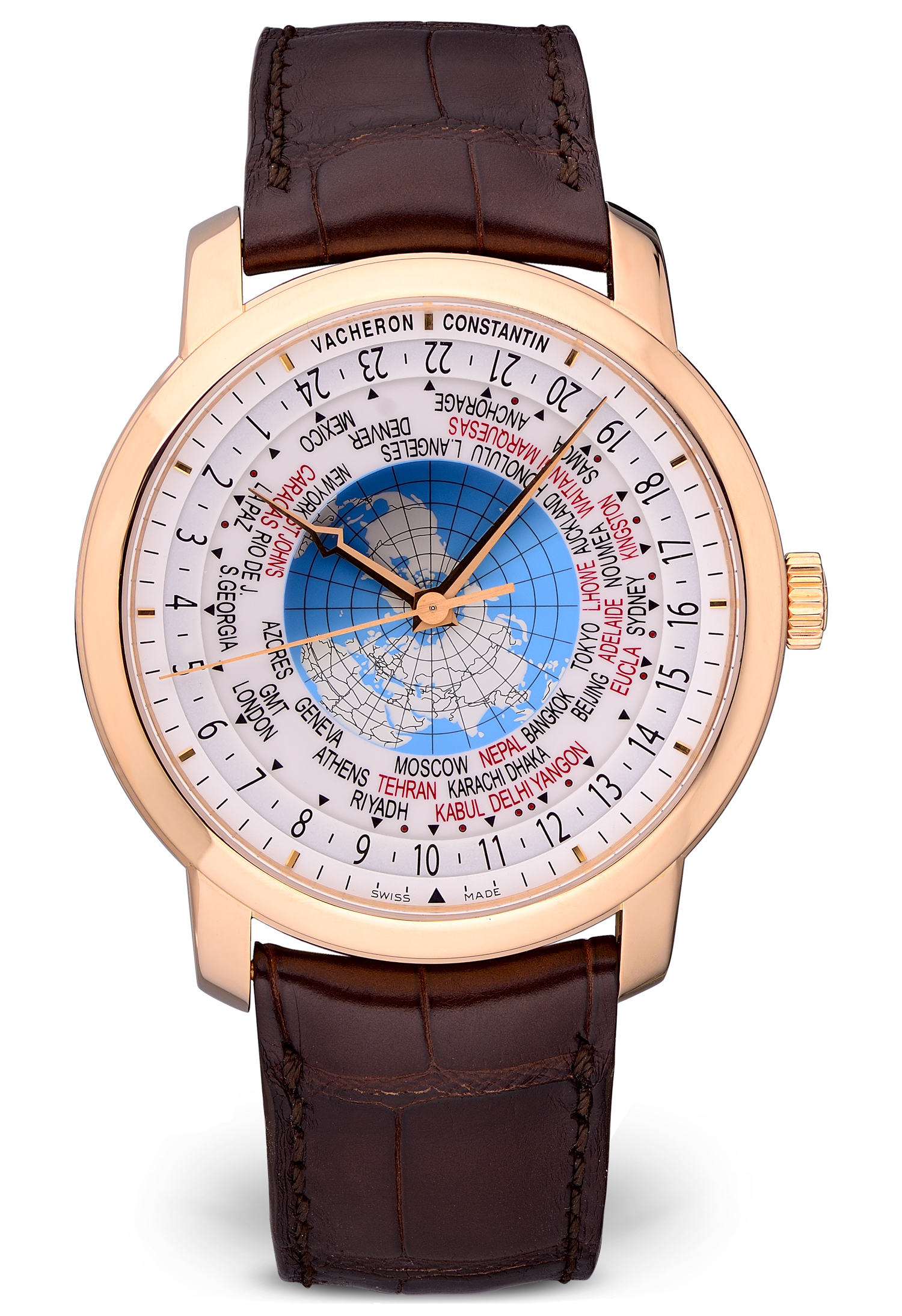 Швейцарские часы Vacheron Constantin Traditionnelle World Time 86060/000R-9640(13158) №3