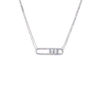 Подвеска Messika Move Classic Pavé necklace Large Model 03994-WG(56384) №1