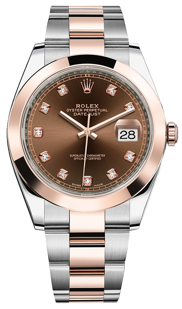 Швейцарские часы Rolex Datejust 41mm Steel and Everose Gold 126301(13213) №2