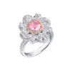 Кольцо GIA 1,01 ct Cushion Cut Faint Pink/SI1(24420) №1