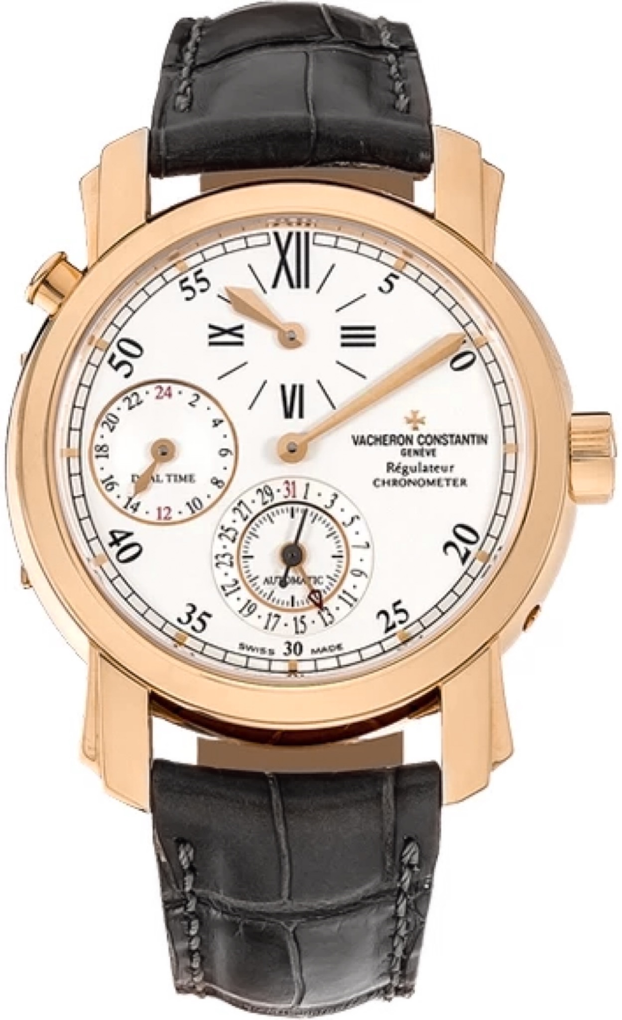 Швейцарские часы Vacheron Constantin Malte Dual Time Regulator 42005(26997) №2