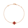 Браслет Van Cleef & Arpels Sweet Alhambra 1 motifs Rose Gold & Carnelian VCARN59K00(55979) №1