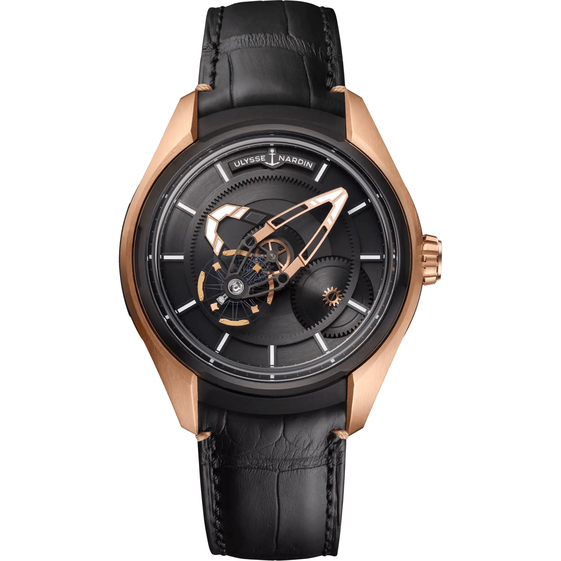 Швейцарские часы Ulysse Nardin Freak x Rose Gold 2305-270/02(25962) №2