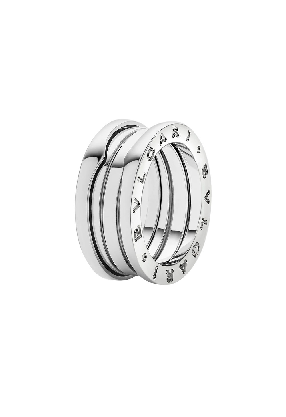 Кольцо Bvlgari B.Zero1 3 Band White Gold (SIZE 58) 323534(56144) №5