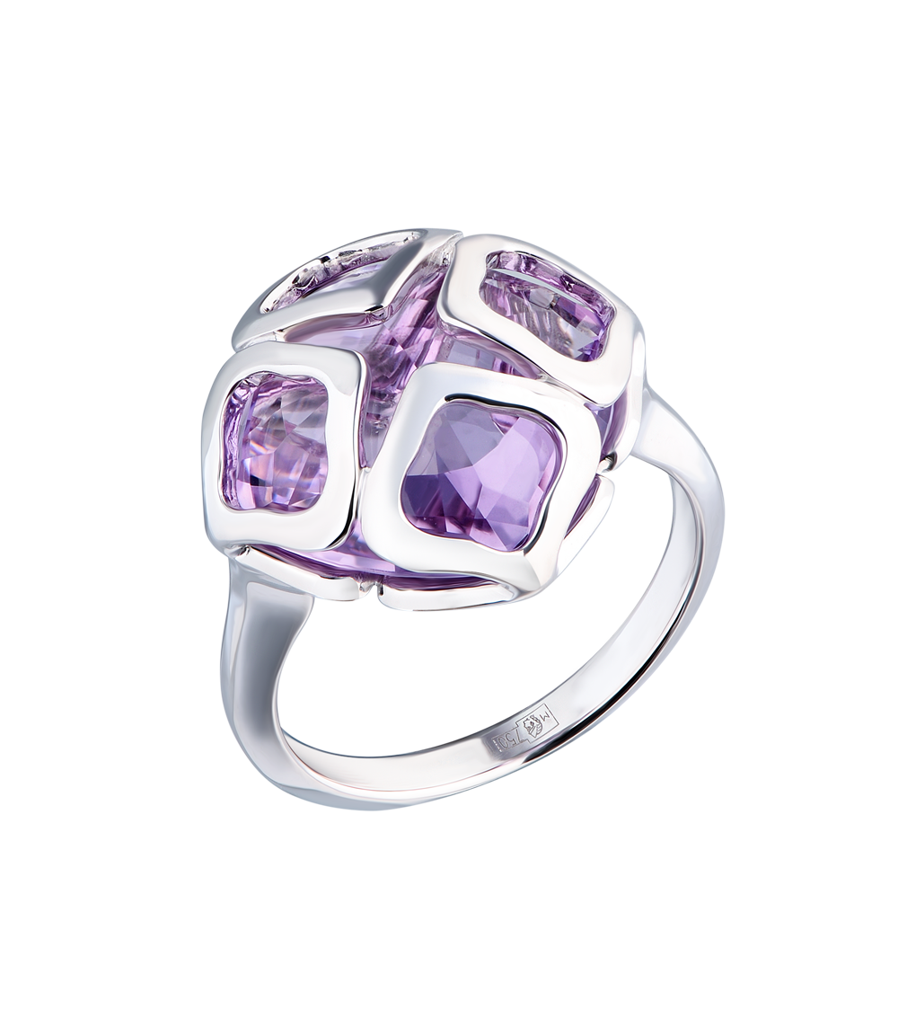 Кольцо Chopard Imperiale Amethyst Cocktail White Gold 829221-1038(21094) №3