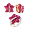 Комплект Van Cleef & Arpels Ruby and Diamond "Mystery Set" VCARC21300(56330) №1