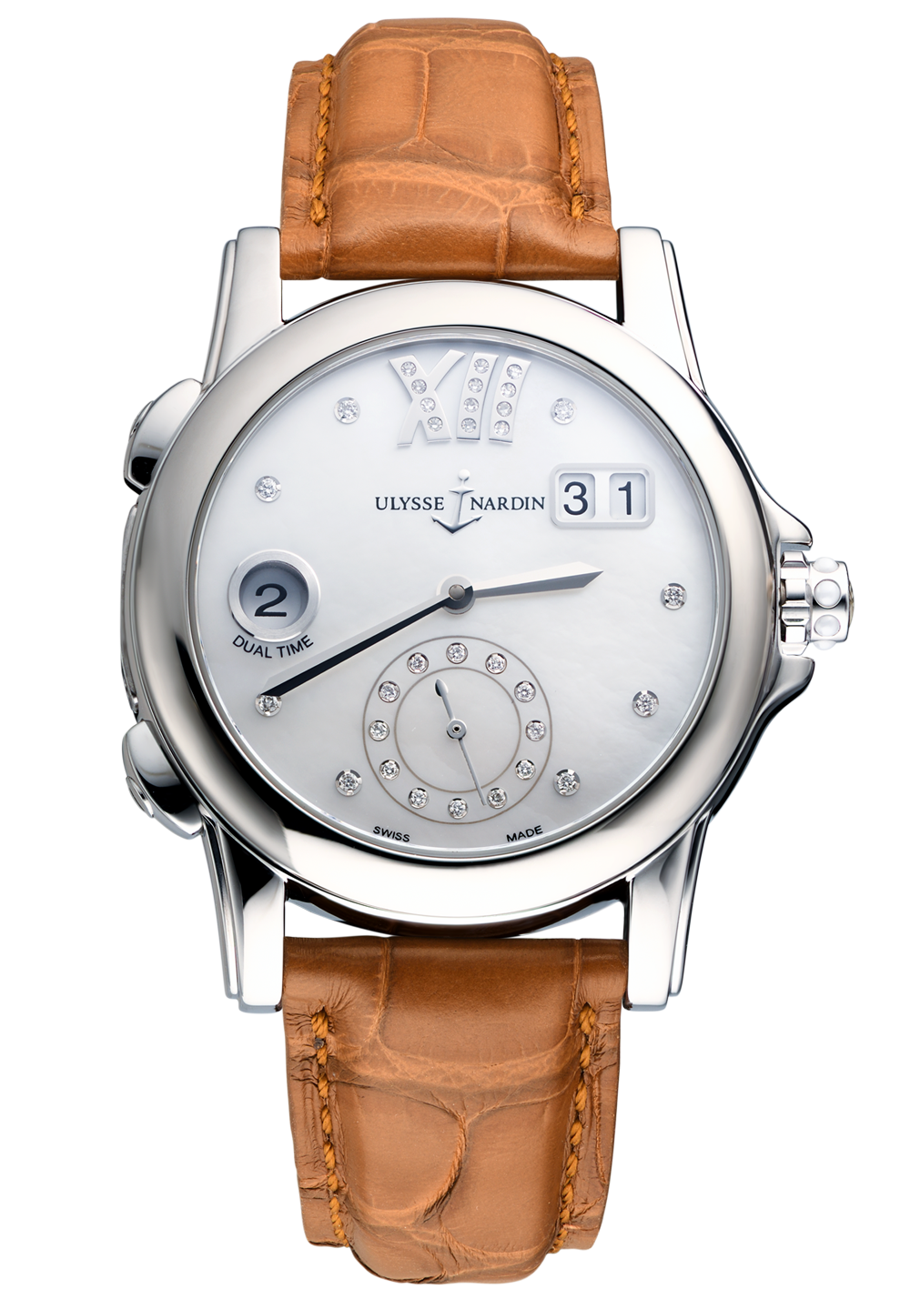 Швейцарские часы Ulysse Nardin Dual Time Lady Manufacture 3343-222/391(15721) №5