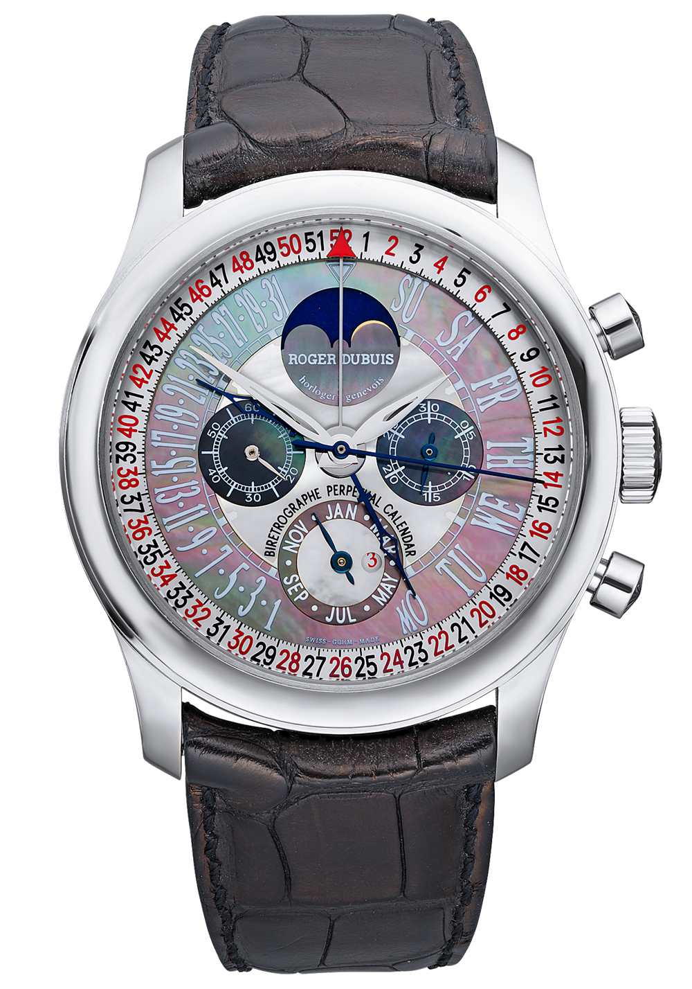 Швейцарские часы Roger Dubuis Hommage Bi Retro HO43 56100N94.0(25958) №3