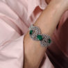 Комплект Ralfdiamonds 23.78 ct Natural Diamonds & 35.9 ct Natural Emerald(16689) №6