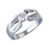 Кольцо ЭПЛ Якутские Бриллианты с бриллиантом 0,56 ct I/VVS1(12518) №1