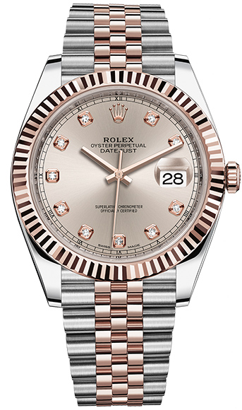 Швейцарские часы Rolex Datejust 41mm Steel and Everose Gold 126331-0008(15615) №2