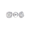 Пусеты Ralfdiamonds 0.90 ct I/VVS2 - 0.90 ct I/VVS1 Cushon Cut Diamonds(17030) №1