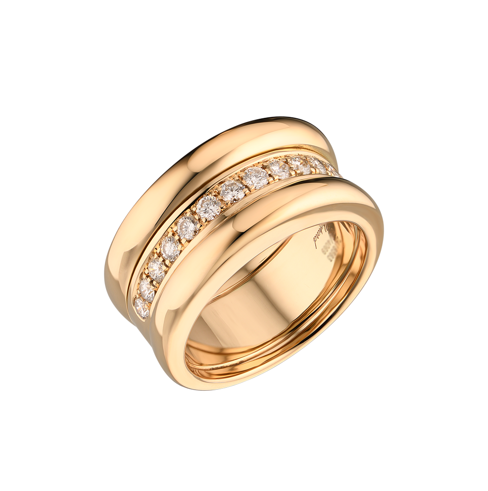 Кольцо Chopard Bague La Strada Yellow Gold Ring 82/4069(23859) №2