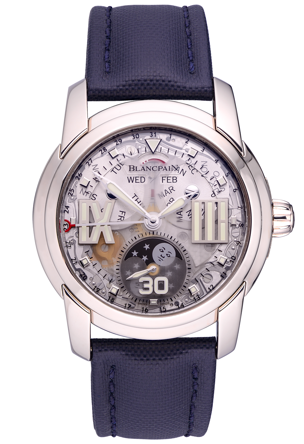 Швейцарские часы Blancpain L-Evolution Quantieme Complet 8 Jours 8866-1500-53B(12743) №3