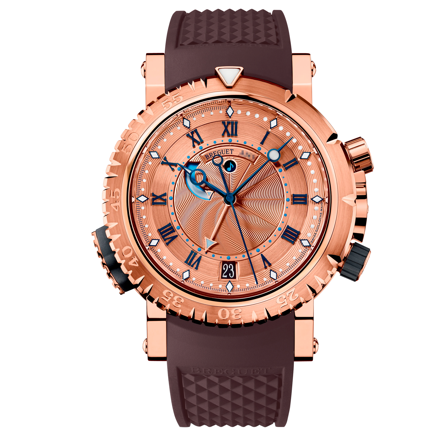 Швейцарские часы Breguet Marine Royale Alarm 5847BR/32/5ZV(13063) №3