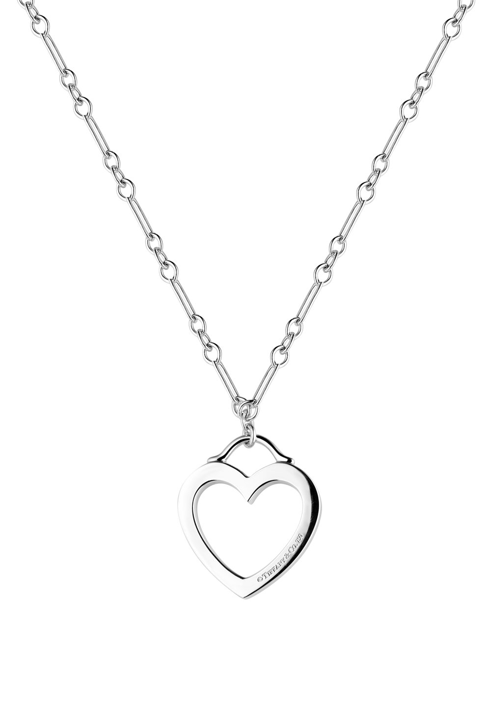 Подвеска Tiffany & Co Heart Charm White Gold(16454) №2