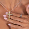 Крест No name в стиле Harry Winston Symbols Heart-Shaped Diamond 5,98 ct(13166) №5
