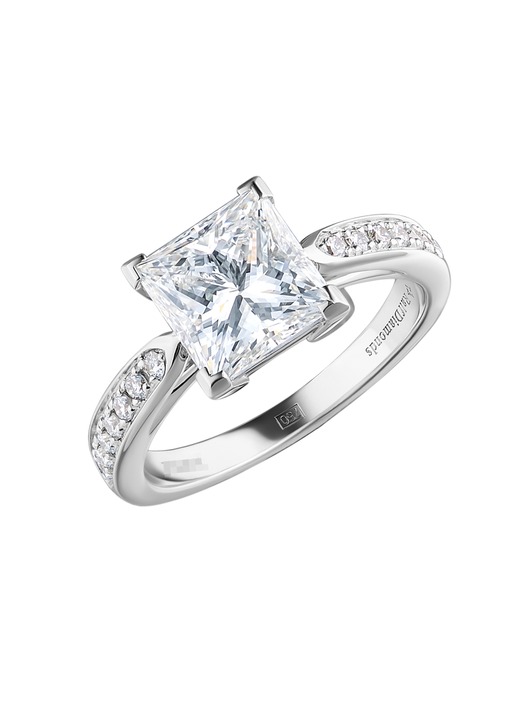 Кольцо Ralfdiamonds White Gold Diamonds 2.05 ct G/VVS2 Ring(12792) №5