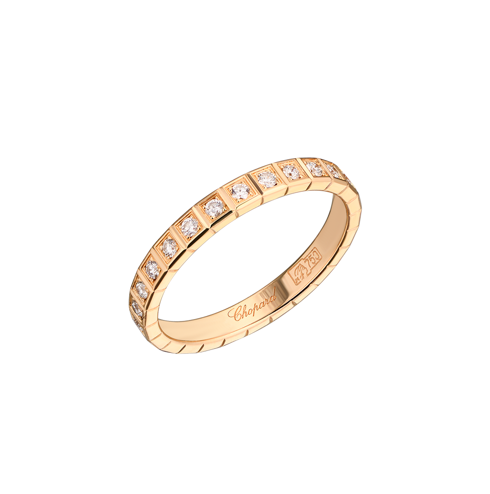 Кольцо Chopard Ice Cube Yellow Gold Diamonds 827702-0289(25558) №2