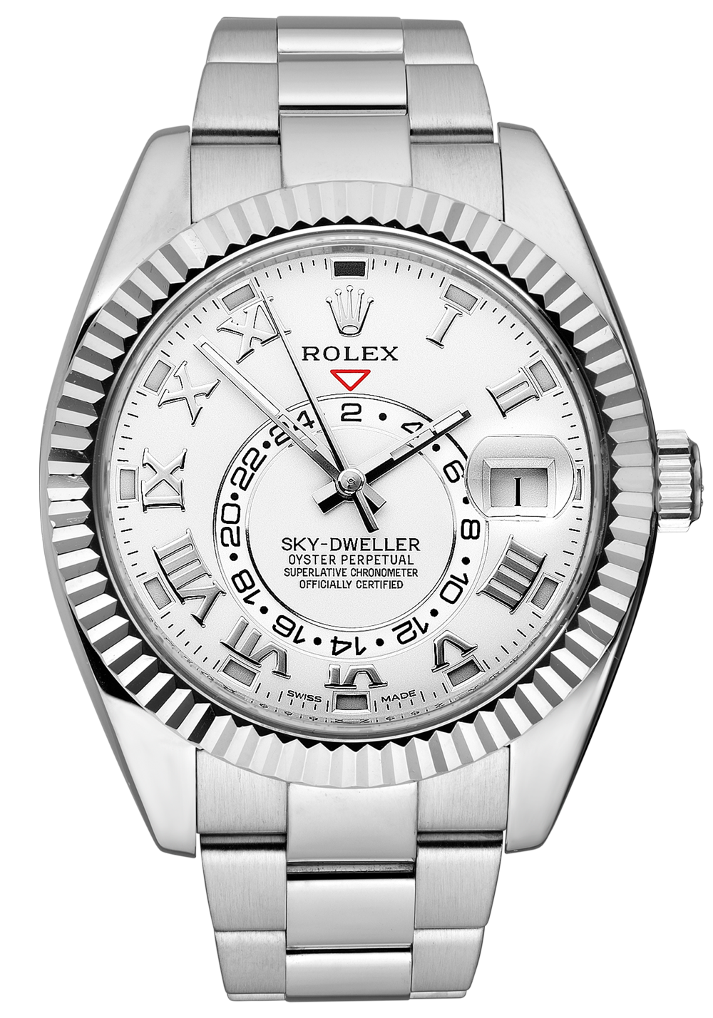 Швейцарские часы Rolex Sky-Dweller White Gold 326939(12432) №3