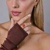 Кольцо De Grisogono Coccinelle Collection Coral & Onyx & Diamonds & Yellow Gold Ring(31810) №4