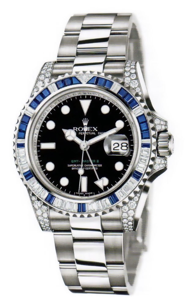 Швейцарские часы Rolex GMT Master II 40 мм 116710LN(56134) №2