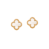 Пусеты Van Cleef & Arpels Sweet Alhambra Yellow Gold Mother-of-pearl VCARA44800(55138) №1