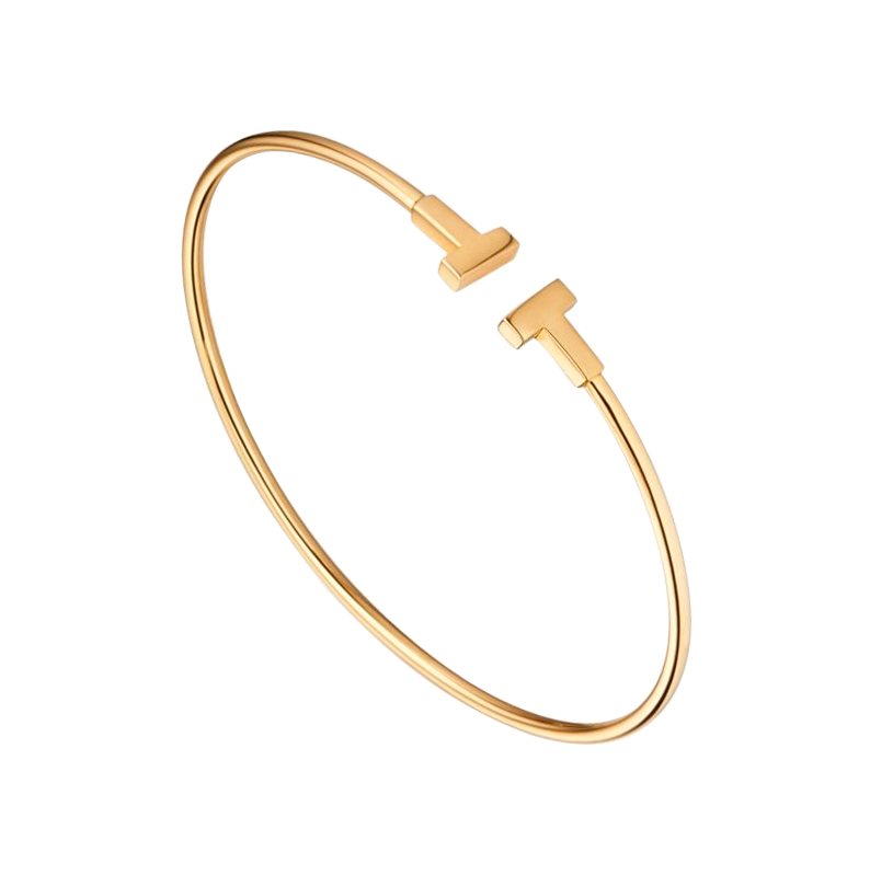 Браслет Tiffany & Co T Wire Yellow Gold 60010760(16017) №2