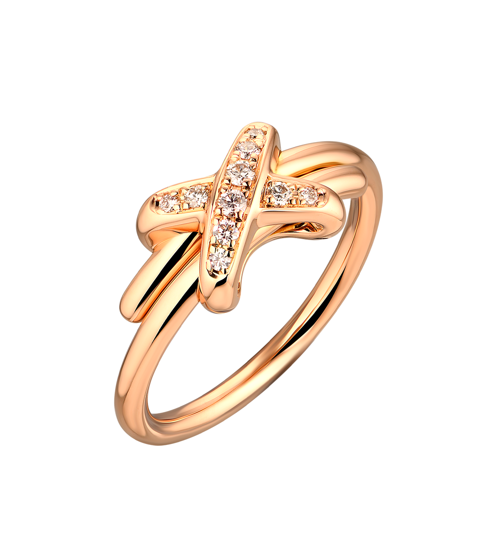 Кольцо Chaumet Jeux de Liens ring in rose gold 081239(16277) №2