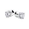 Пусеты No name Round Diamonds 1.07 ct D/IF - 1.01 ct D/VVS1(13205) №1