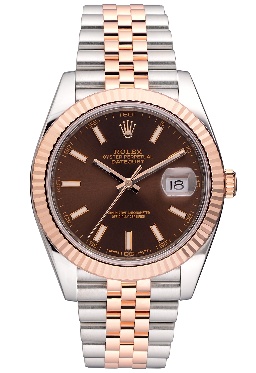 Швейцарские часы Rolex Datejust Steel and Everose Gold 41mm 126331(12760) №3