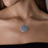 Подвеска Tiffany & Co Cobblestone Sapphire & Diamond in Platinum(54115) №2