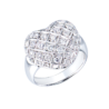 Кольцо No name White Gold Heart 1,50 ct Diamonds(56429) №1