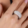 Кольцо Juwelier Hestermann & Sohn 4,060 ct G/VS1 Platinum Diamonds(13316) №2