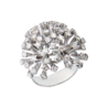 Кольцо No name 2,30 ct Round Cut Diamonds & White Gold(55361) №1