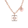 Колье Louis Vuitton B Blossom Monogram Flower Pink Opal & Mother-of-pearl Q94465(12967) №1